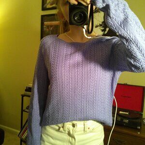 Vintage Casual Corner Lavender Sweater